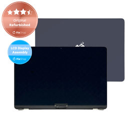 Apple MacBook Air 13" M3 A3113 (2024) - Ecran LCD + Sticlă Frontală + Carcasă Spate (Midnight) Original Refurbished