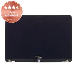 Apple MacBook Air 13" M3 A3113 (2024) - Ecran LCD + Sticlă Frontală + Carcasă Spate (Silver) Original Refurbished