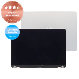 Apple MacBook Air 13" M3 A3113 (2024) - Ecran LCD + Sticlă Frontală + Carcasă Spate (Silver) Original Refurbished