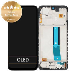 Xiaomi Redmi Note 12S 2303CRA44A - Ecran LCD + Sticlă Tactilă + Ramă (Onyx Black) - 560001K7SR00 Genuine Service Pack