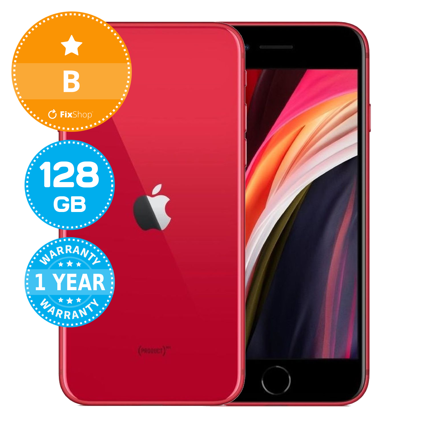 Apple iPhone SE 2020 Red 128GB B Refurbished | FixShop