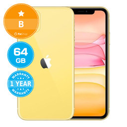 Apple iPhone 11 Yellow 64GB B Recondiționat