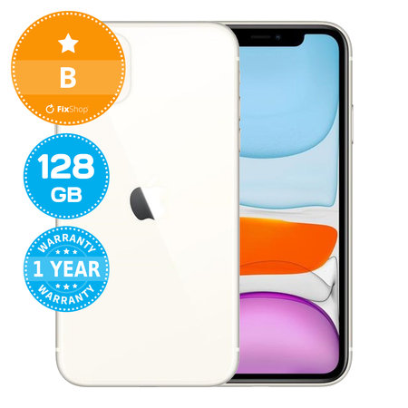 Apple iPhone 11 White 128GB B Recondiționat