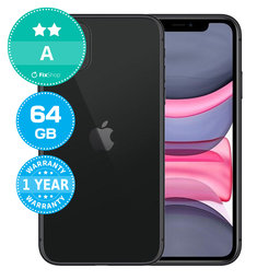 Apple iPhone 11 Black 64GB A Recondiționat