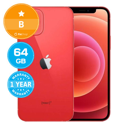 Apple iPhone 12 Mini (PRODUCT)RED 64GB B Recondiționat