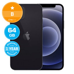 Apple iPhone 12 Black 64GB B Recondiționat