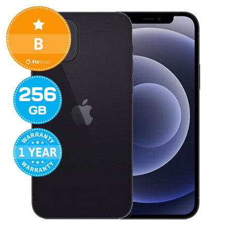 Apple iPhone 12 Black 256GB B Recondiționat