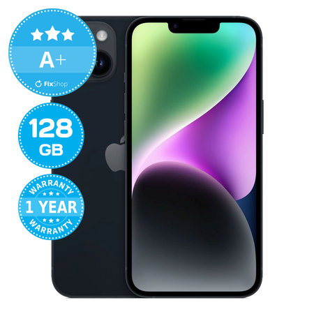 Apple iPhone 14 Midnight 128GB A+ Recondiționat