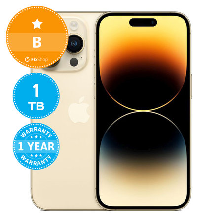 Apple iPhone 14 Pro Gold 1TB B Recondiționat