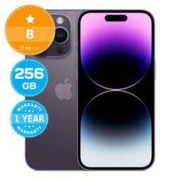 Apple iPhone 14 Pro Deep Purple 256GB B Recondiționat