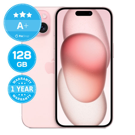 Apple iPhone 15 Pink 128GB A+ Recondiționat