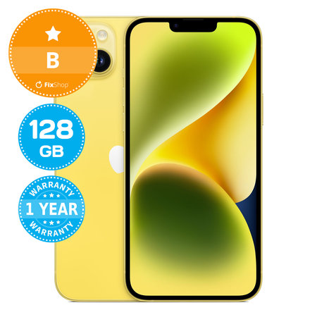 Apple iPhone 14 Plus Yellow 128GB B Recondiționat