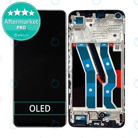 Realme 10 4G - Ecran LCD + Sticlă Tactilă + Ramă (Blue) OLED