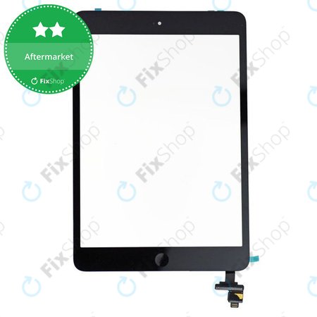 Apple iPad Mini, Mini 2 - Sticlă Tactilă + IC Conector (Black)