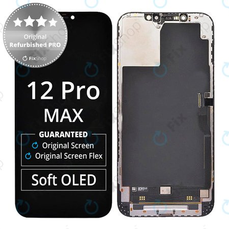 Apple iPhone 12 Pro Max - Ecran LCD + Sticlă Tactilă + Ramă Original Refurbished PRO