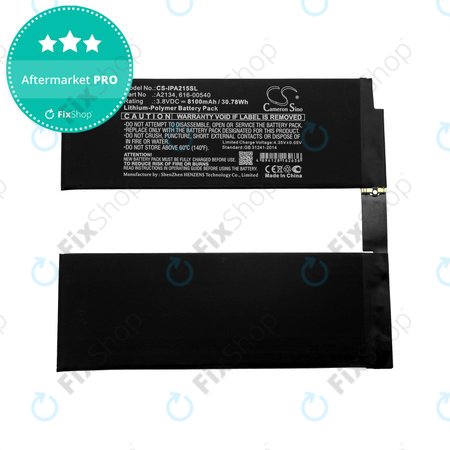 Apple iPad Air (3rd Gen 2019) - Baterie A2134, 616-00540 8100mAh HQ