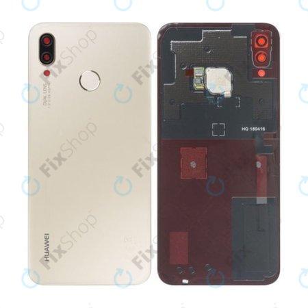 Huawei P20 Lite - Carcasă Baterie (Platinum Gold) - 02351WTG Genuine Service Pack