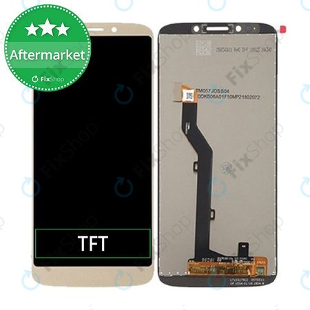 Motorola Moto E5 XT1944 - Ecran LCD + Sticlă Tactilă (Gold) TFT