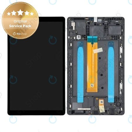 Samsung Galaxy Tab A7 Lite LTE T225 - Ecran LCD + Sticlă Tactilă + Ramă (Gray) - GH81-20632A Genuine Service Pack