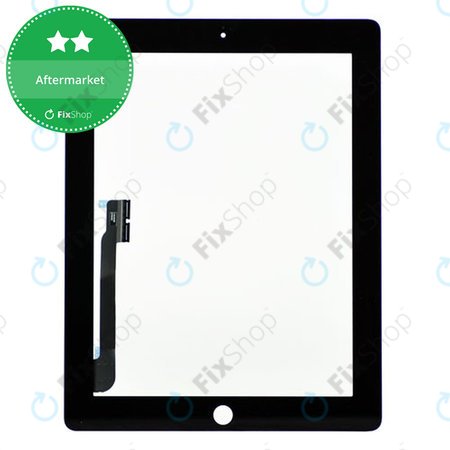 Apple iPad 3, iPad 4 - Sticlă Tactilă (Black)