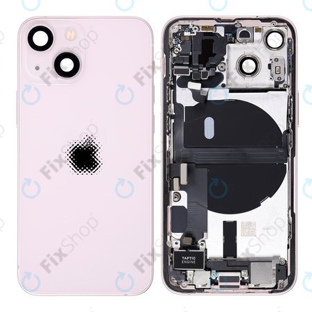 Apple iPhone 13 Mini - Carcasă Spate cu Piese Mici (Pink)