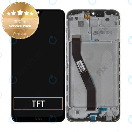 Xiaomi Redmi 8, Redmi 8A - Ecran LCD + Sticlă Tactilă + Ramă (Onyx Black) - 5600040C3I00 Genuine Service Pack