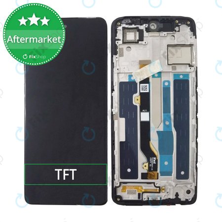 Infinix Note 30 - Ecran LCD + Sticlă Tactilă + Ramă (Obsidian Black) TFT