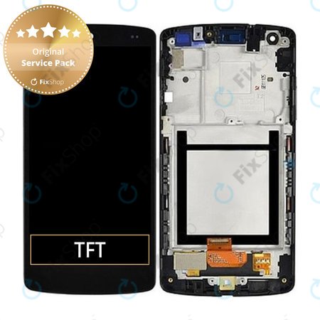 LG Nexus 5 D821 - Ecran LCD + Sticlă Tactilă + Ramă (Black) - ACQ86661402 Genuine Service Pack