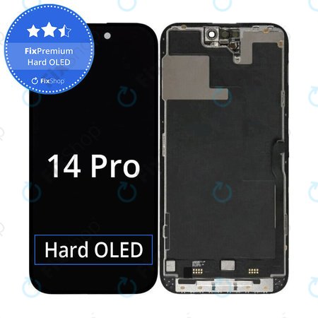 Apple iPhone 14 Pro - Ecran LCD + Sticlă Tactilă + Ramă FixPremium Hard