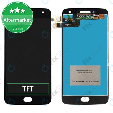 Motorola Moto G5 Plus - Ecran LCD + Sticlă Tactilă (Black) TFT