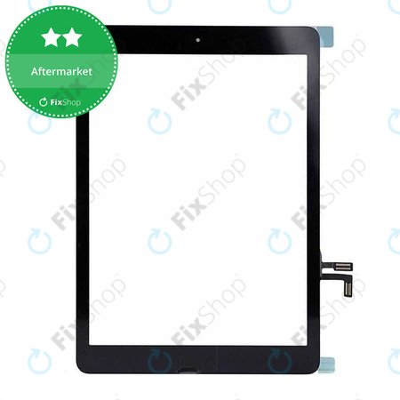 Apple iPad Air - Sticlă Tactilă + Buton Acasă (Black)