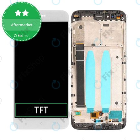 Xiaomi Mi A1 (Mi 5X) - Ecran LCD + Sticlă Tactilă + Ramă (White) TFT