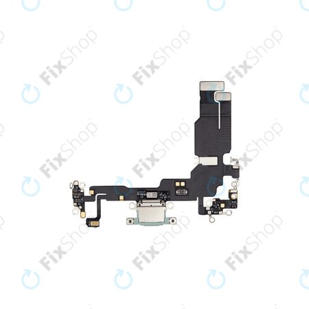 Apple iPhone 15 - Conector de Încărcare + Cablu Flex (Green)