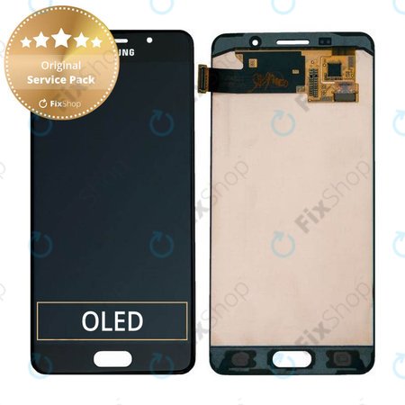 Samsung Galaxy A5 A510F (2016) - Ecran LCD + Sticlă Tactilă (Black) - GH97-18250B Genuine Service Pack