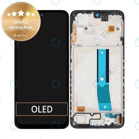 Xiaomi Redmi Note 12S 2303CRA44A - Ecran LCD + Sticlă Tactilă + Ramă (Onyx Black) - 560001K7SR00 Genuine Service Pack