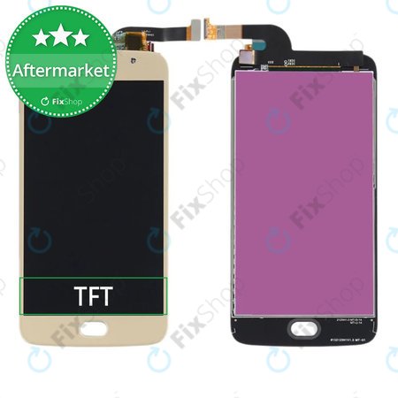 Motorola Moto G5S XT1794 - Ecran LCD + Sticlă Tactilă (Gold) TFT