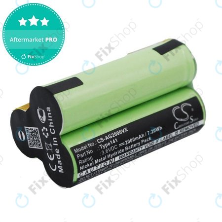 AEG Electrolux Junior 2.0 - Baterie Type141 Ni-MH 3.6V 2000mAh HQ