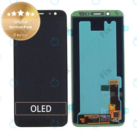 Samsung Galaxy A6 A600F (2018) - Ecran LCD + Sticlă Tactilă - GH97-21897A, GH97-21898A Genuine Service Pack