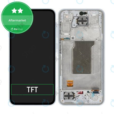 Samsung Galaxy A35 A356B - Ecran LCD + Sticlă Tactilă + Ramă (Awesome Iceblue) TFT