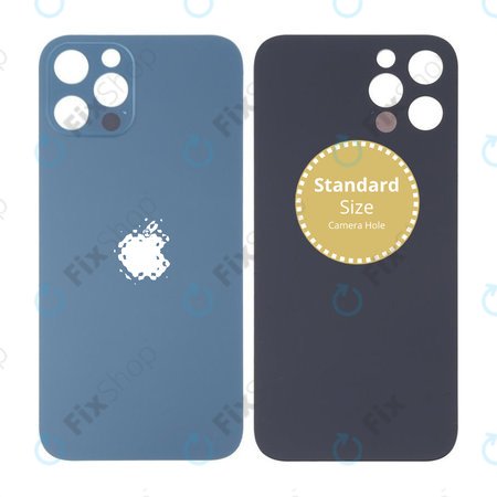 Apple iPhone 13 Pro Max - Sticlă Carcasă Spate (Blue)