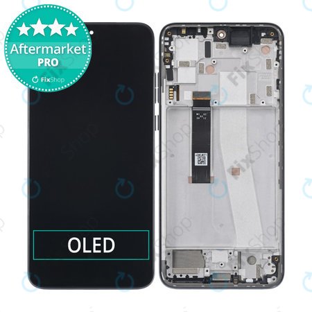 Motorola Edge 30 Neo - Ecran LCD + Sticlă Tactilă + Ramă (Black Onyx) OLED