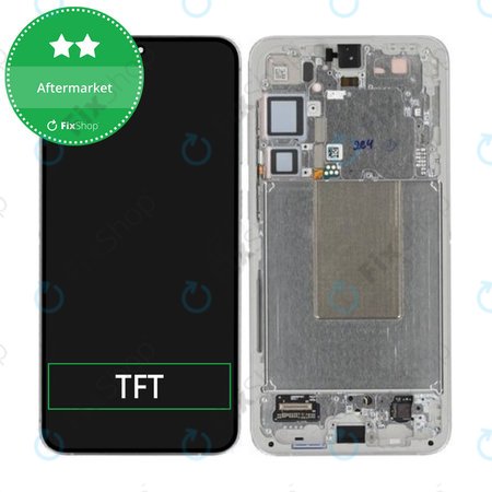 Samsung Galaxy S24 Plus S926B - Ecran LCD + Sticlă Tactilă + Ramă (Marble Grey) TFT