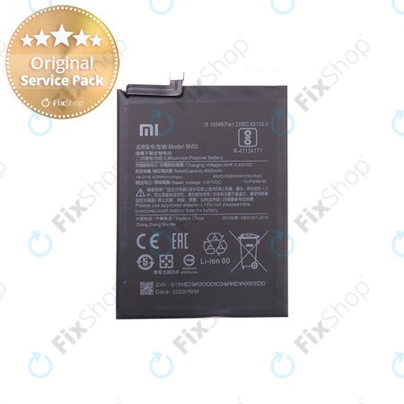 Xiaomi Redmi Note 9 Pro - Baterie BN53 5020mAh - 46020000181G Genuine Service Pack