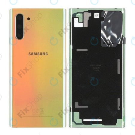 Samsung Galaxy Note 10 - Carcasă Baterie (Aura Glow) - GH82-20528C Genuine Service Pack