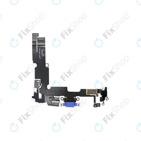 Apple iPhone 14 Plus - Conector de Încărcare + Cablu Flex (Blue)