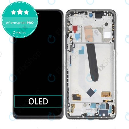 Xiaomi Poco F3 - Ecran LCD + Sticlă Tactilă + Ramă (Black) OLED