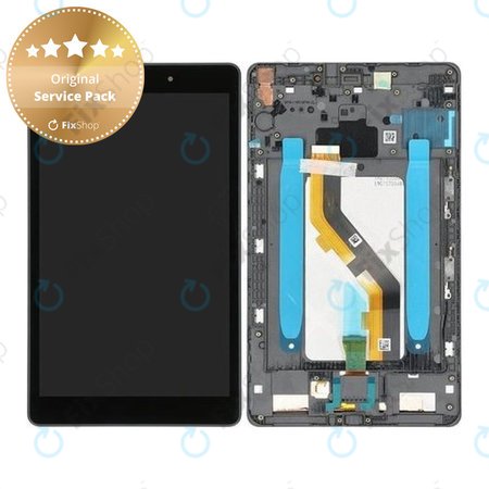 Samsung Galaxy Tab A 8 (2019) WiFi - Ecran LCD + Sticlă Tactilă (Carbon Black) - GH81-17227A Genuine Service Pack