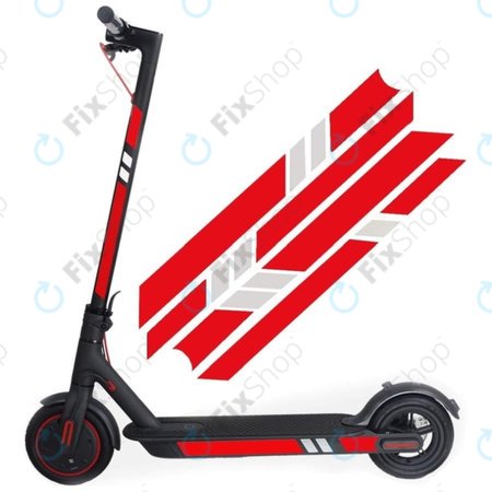 Xiaomi Mi Electric Scooter 1S, 2 M365, Essential, Pro, Pro 2 - Autocolante Reflectorizante (B)