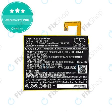 Lenovo Tab M10 - Baterie L18D1P32 4850mAh HQ