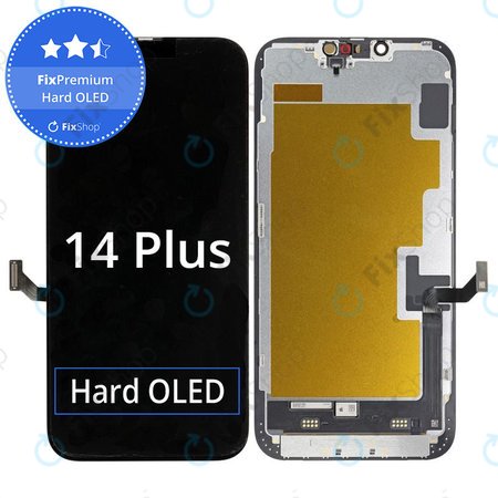 Apple iPhone 14 Plus - Ecran LCD + Sticlă Tactilă + Ramă FixPremium Hard